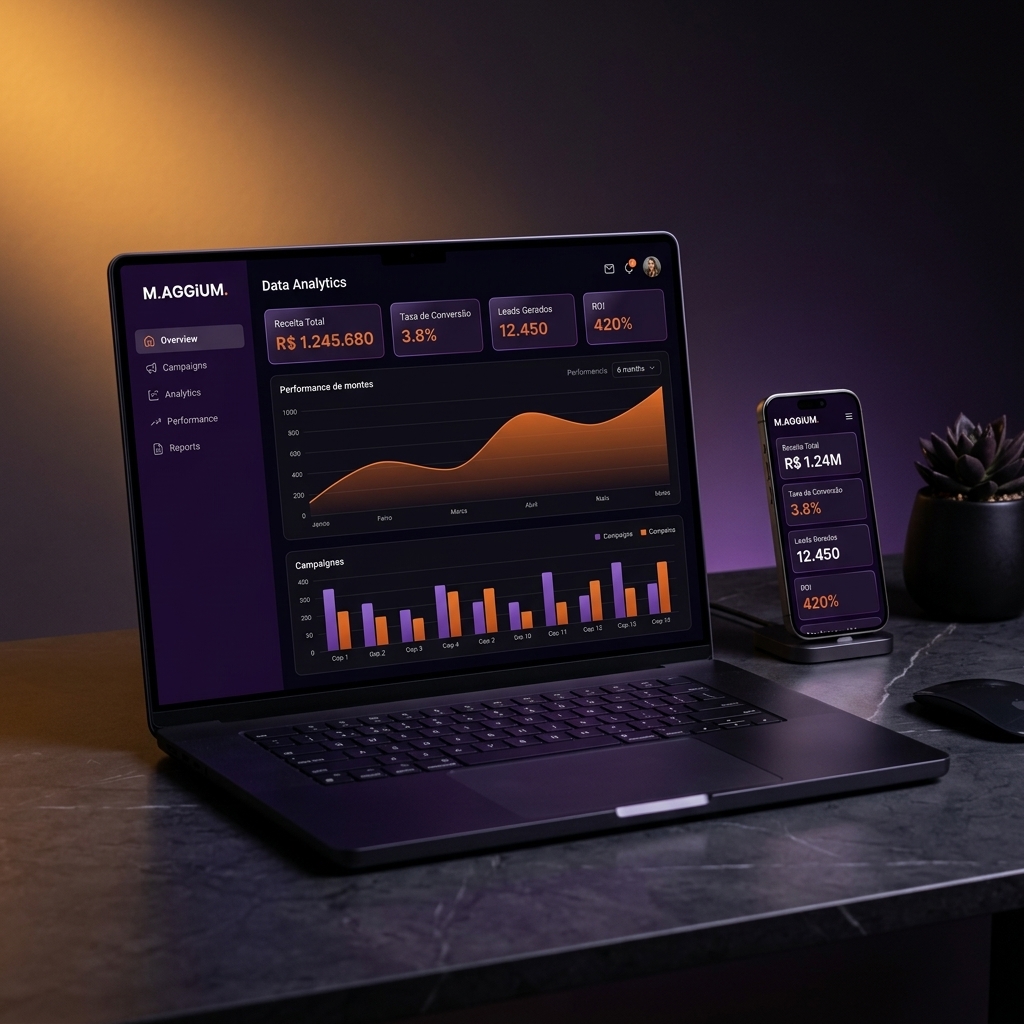 Dashboard Maggium em Devices